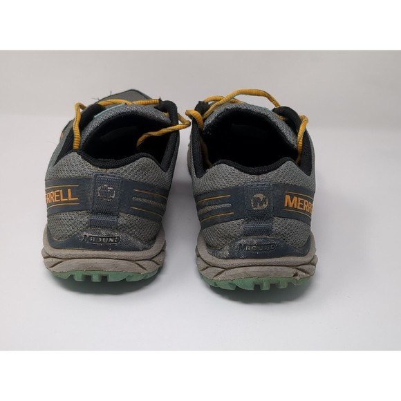 Merrel Womens Bare Foot‎ Access Trail Shoes Running Gray Orange Size 8.5 J01622 - Picture 7 of 10